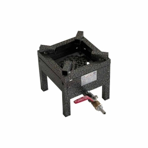 اجاق گاز پروفیلی تک شعله شیر گازی سایز 18*18